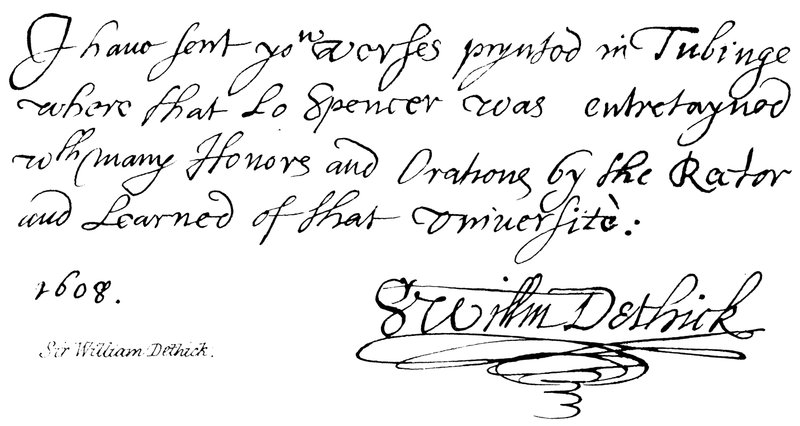 Sir William Dethick von English School
