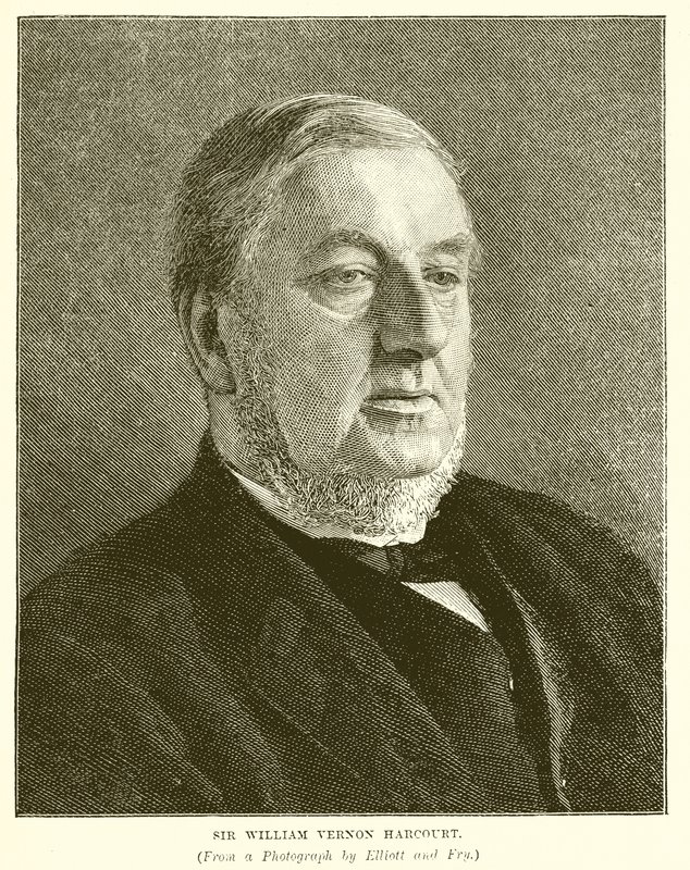 Sir William Vernon Harcourt von English School