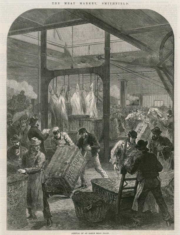 Smithfield Market von English School