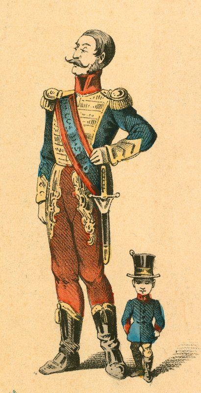 Soldat und Zwerg von English School