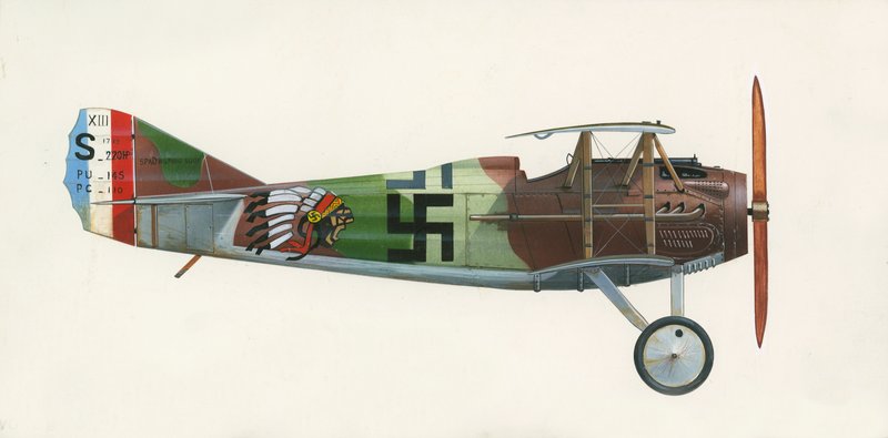 Spad S XIII von English School