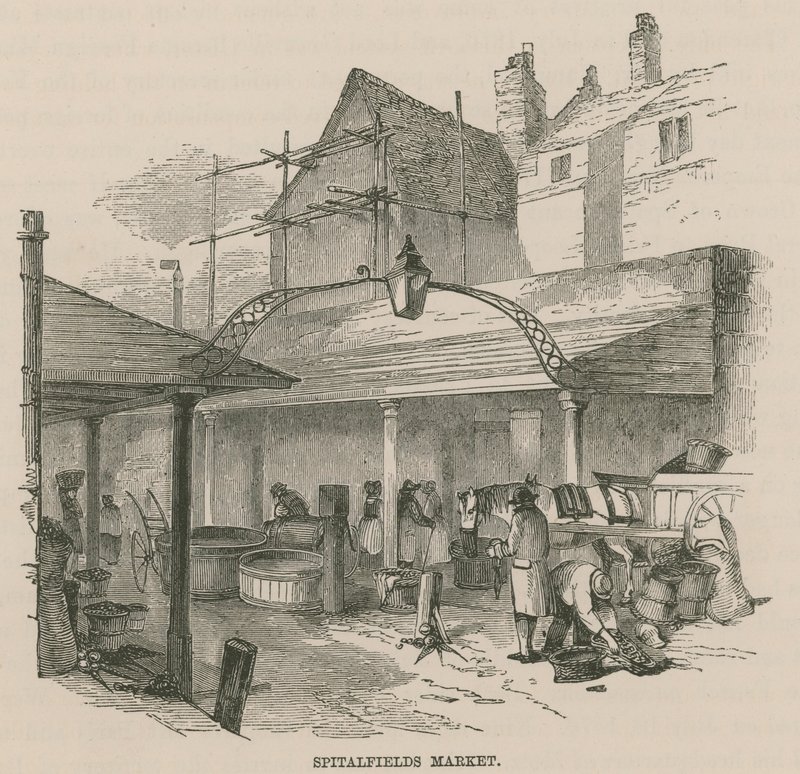 Spitalfields Market, London von English School