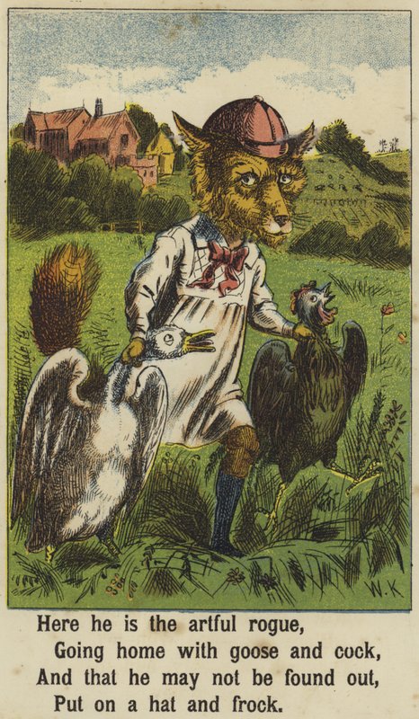 Squire Bull und der Fuchs von English School