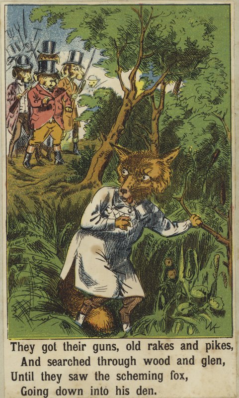 Squire Bull und der Fuchs von English School