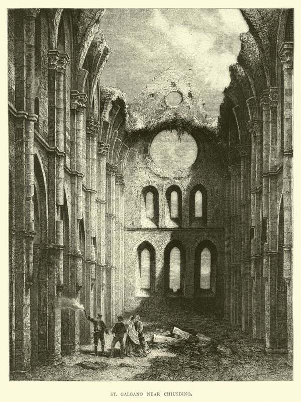 St. Galgano bei Chiusdino von English School