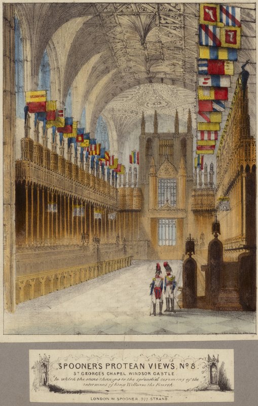 St. Georgs Kapelle, Windsor Castle von English School
