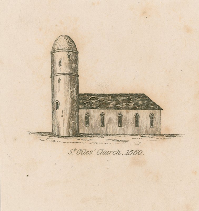 St Giles Kirche, 1560 von English School