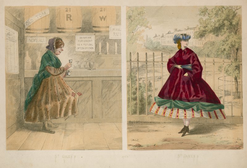 St Giles und St James; Prostitution von English School