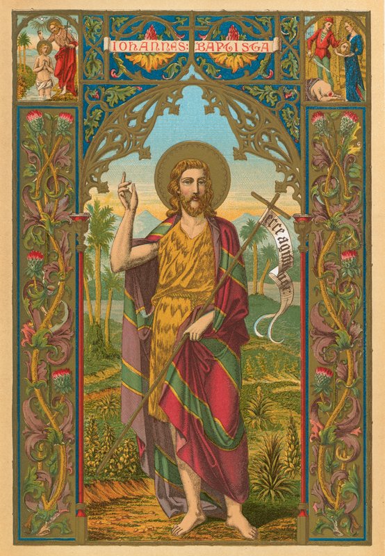 Johannes der Täufer von English School