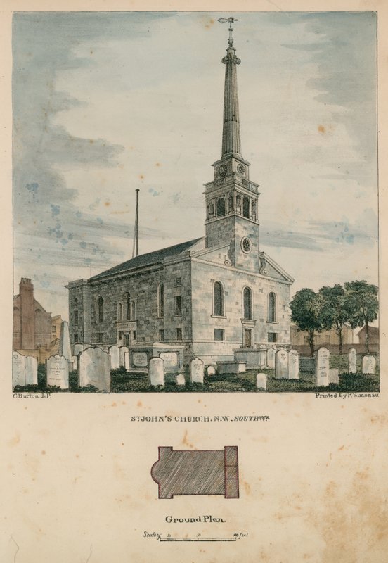 St. Johns Kirche in Southwark von English School