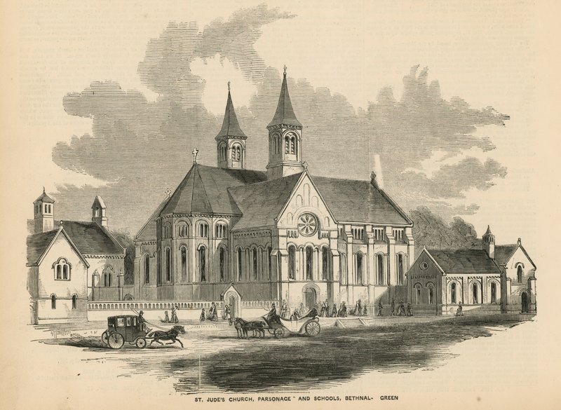 St. Judes Kirche in Bethnal Green von English School