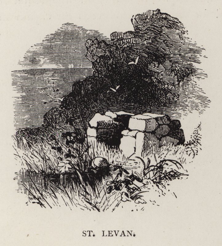 St. Levan (Gravur) von English School