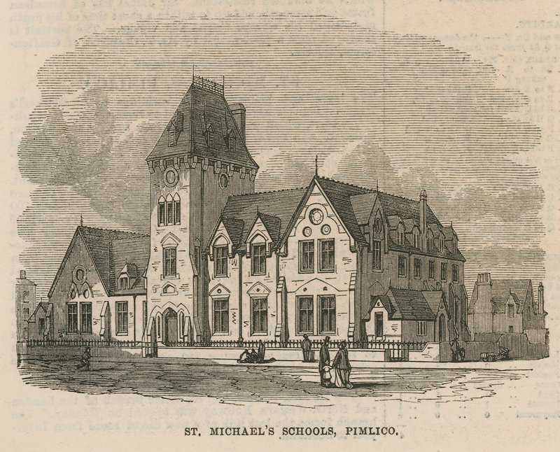 St. Michaels Kirche in Pimlico von English School