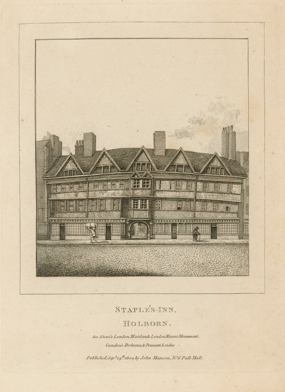 Staples Inn, Holborn von English School
