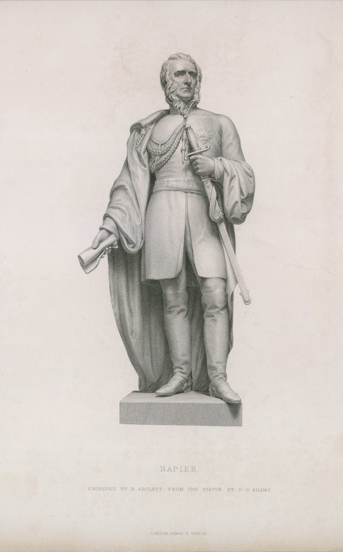 Statue von Charles James Napier von English School