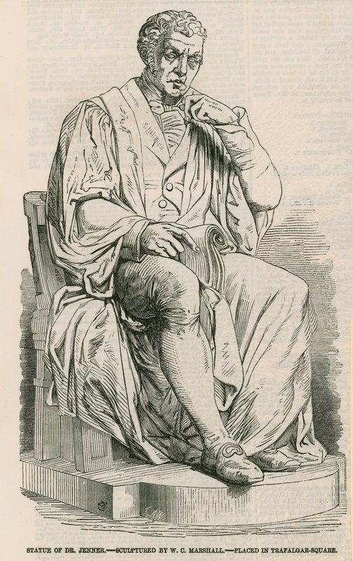 Statue von Dr. Jenner von English School