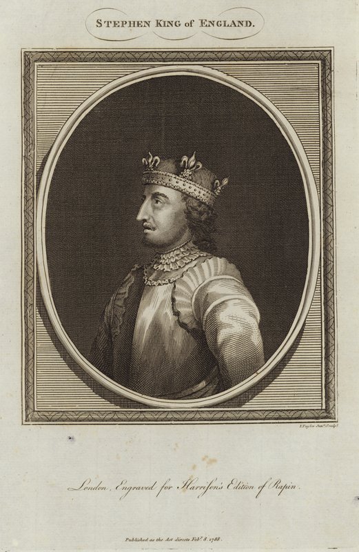König Stephan von England von English School