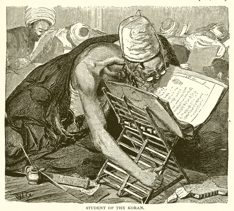 Student des Korans von English School