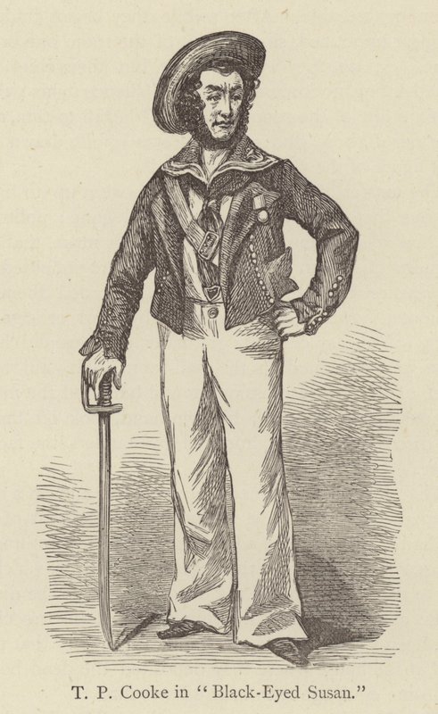 T P Cooke in "Black-Eyed Susan" von English School