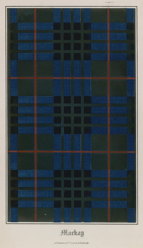 Tartan des Clans Mackay von English School