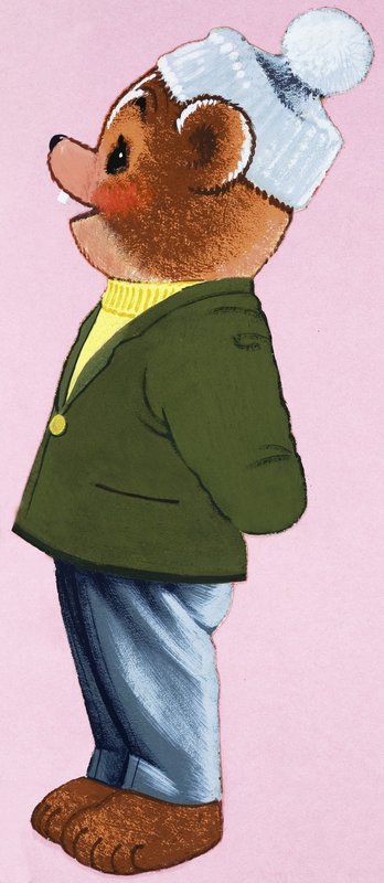 Teddybär (mit versteckten Objekten) von English School