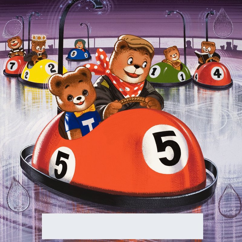 Teddybär (mit versteckten Objekten) von English School