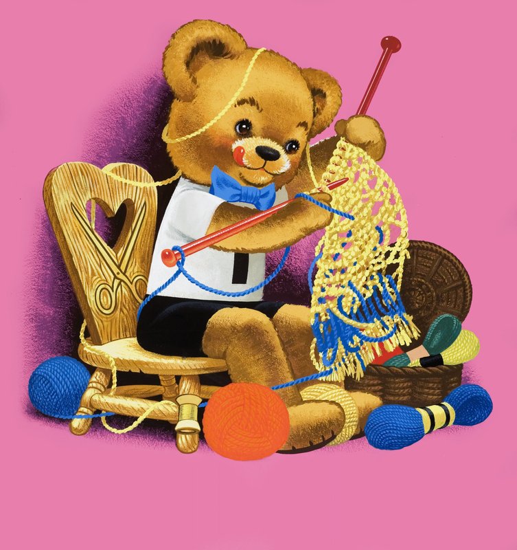 Teddybär von English School