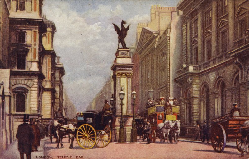 Temple Bar, London von English School