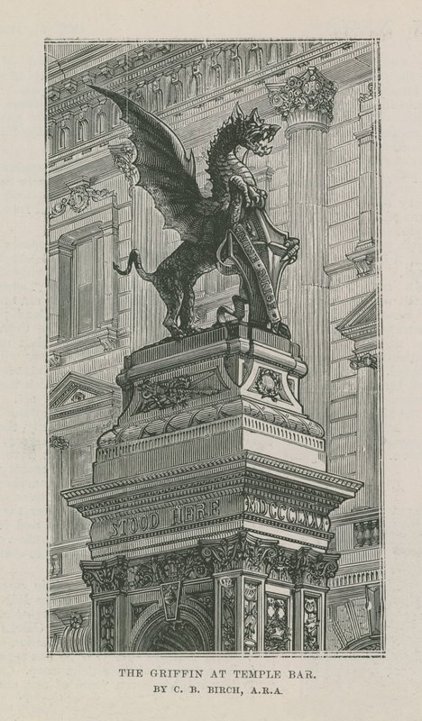 Temple Bar Denkmal von English School
