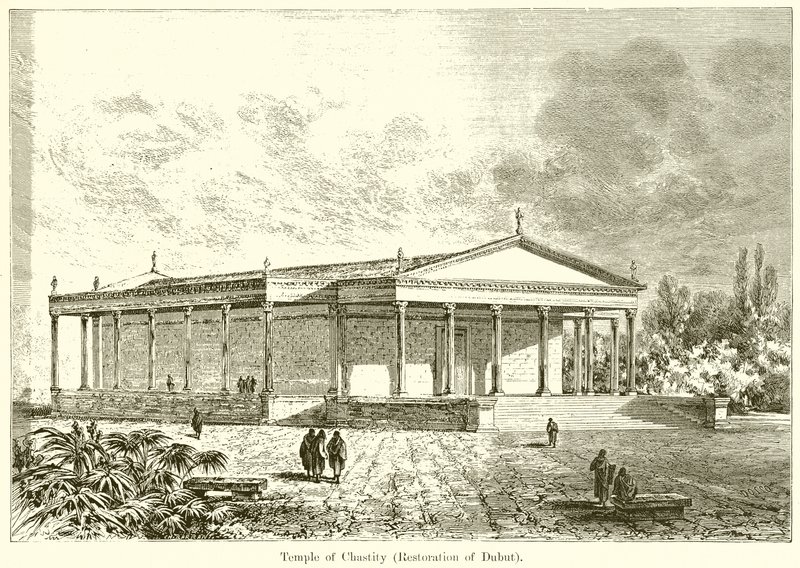 Tempel der Keuschheit (Restaurierung von Dubut) von English School