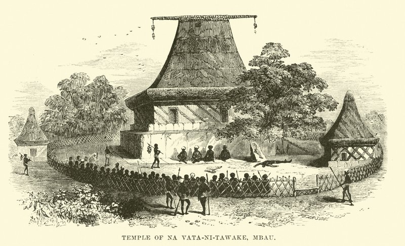 Tempel von Na Vata-ni-Tawake, Mbau von English School