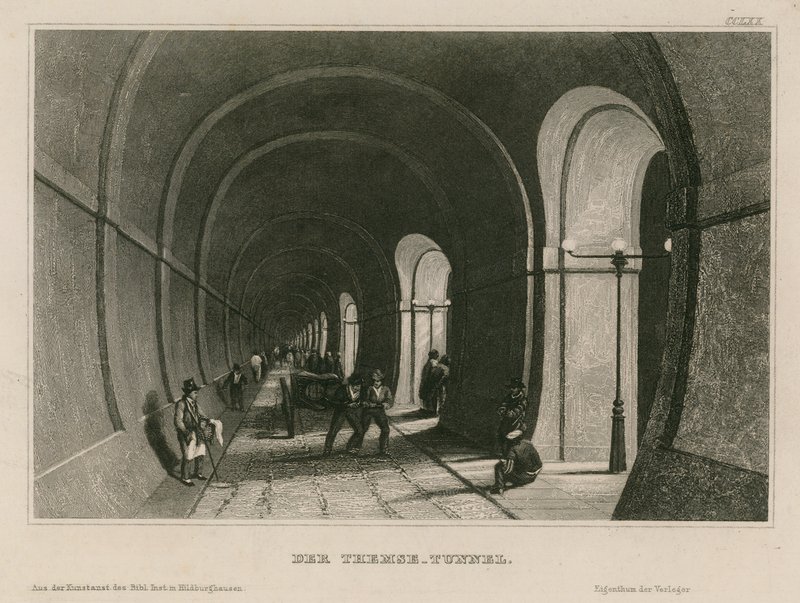 Thames-Tunnel von English School