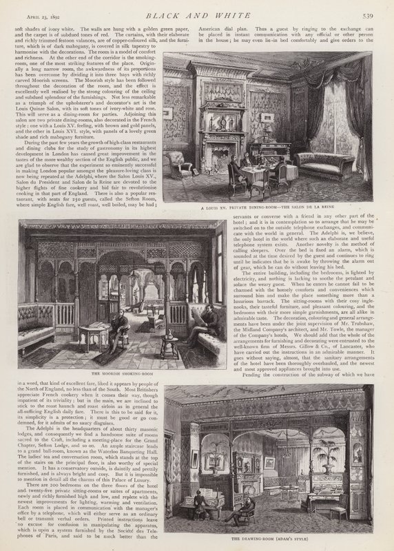Das Adelphi Hotel, Liverpool, Merseyside von English School