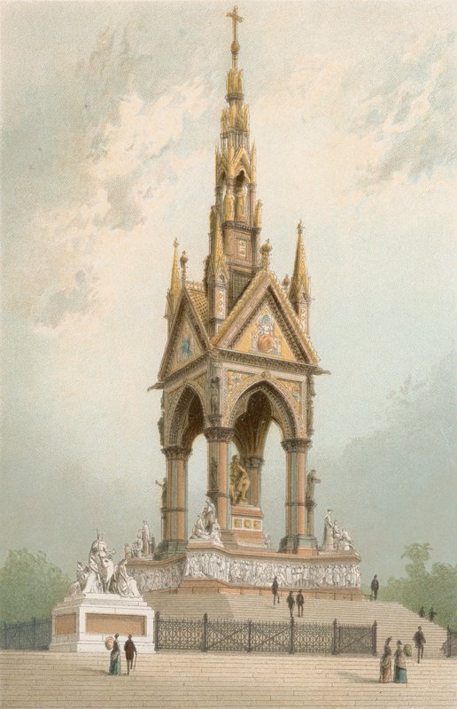 Das Albert Memorial von English School