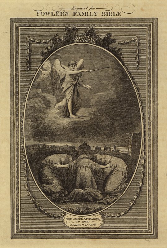 Der Engel erscheint David von English School