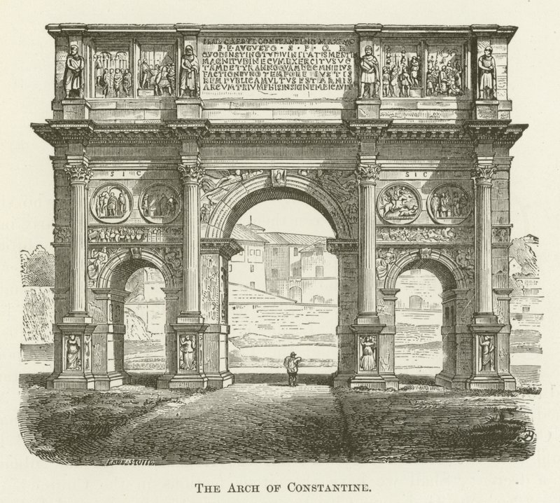 Der Konstantinsbogen von English School