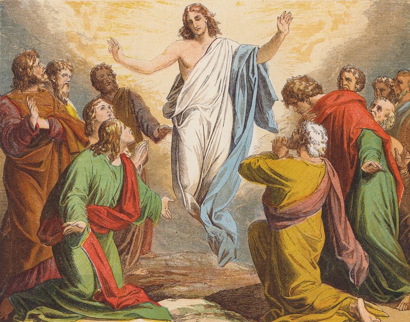 Die Himmelfahrt Jesu Christi von English School