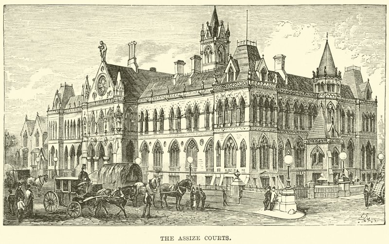 Die Assize-Gerichte von English School