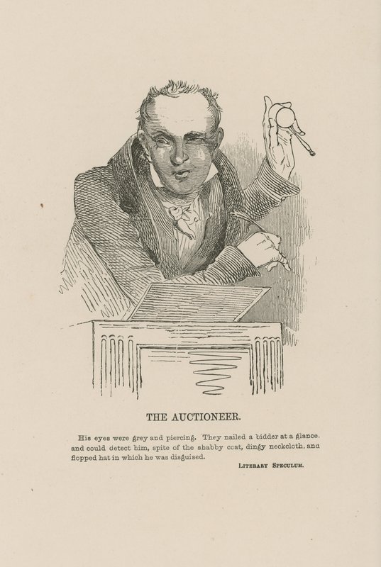 Der Auktionator von English School