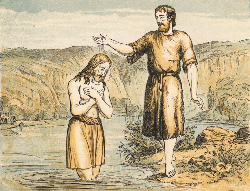 Die Taufe Jesu von English School