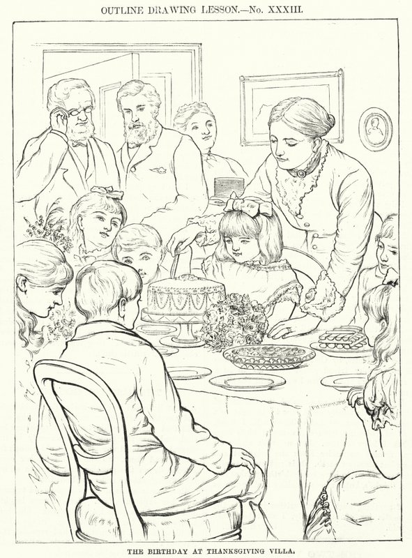 Der Geburtstag in der Thanksgiving Villa von English School