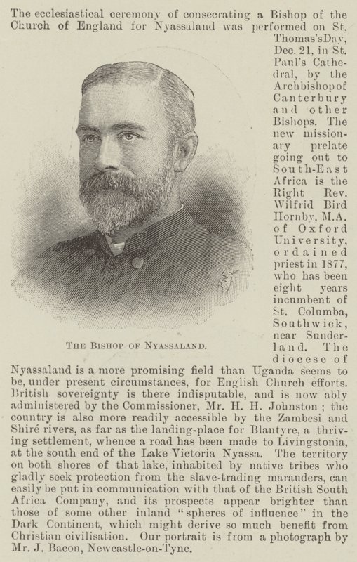 Der Bischof von Nyassaland von English School