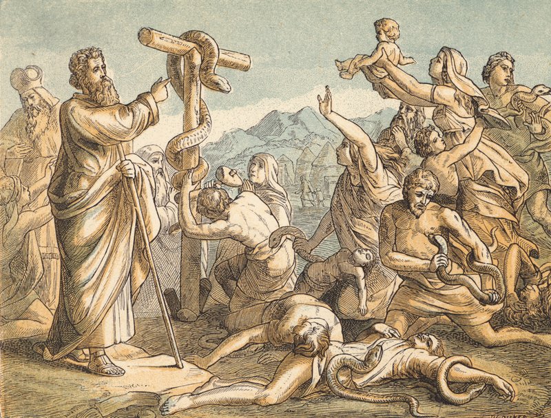 Die eherne Schlange von English School