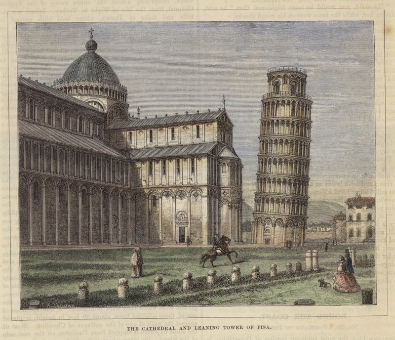 Der Dom und der Schiefe Turm von Pisa von English School
