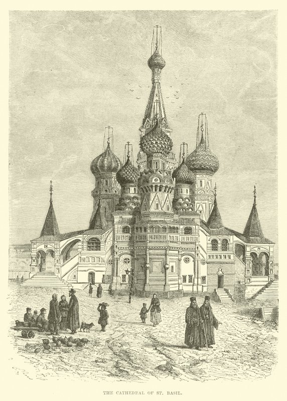 Die Kathedrale von St. Basil von English School