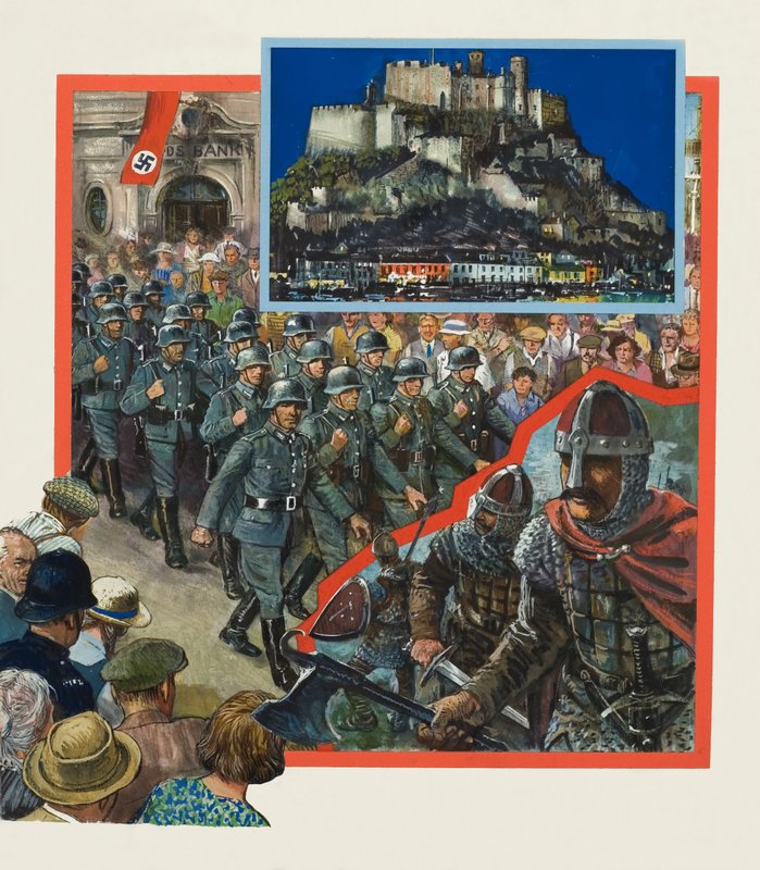 Die Kanalinseln von English School