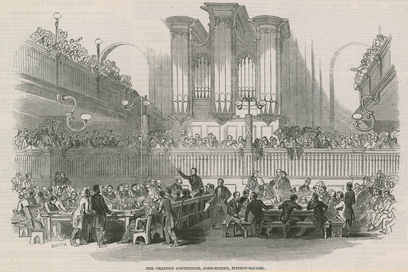 Die Chartistenkonvention von English School