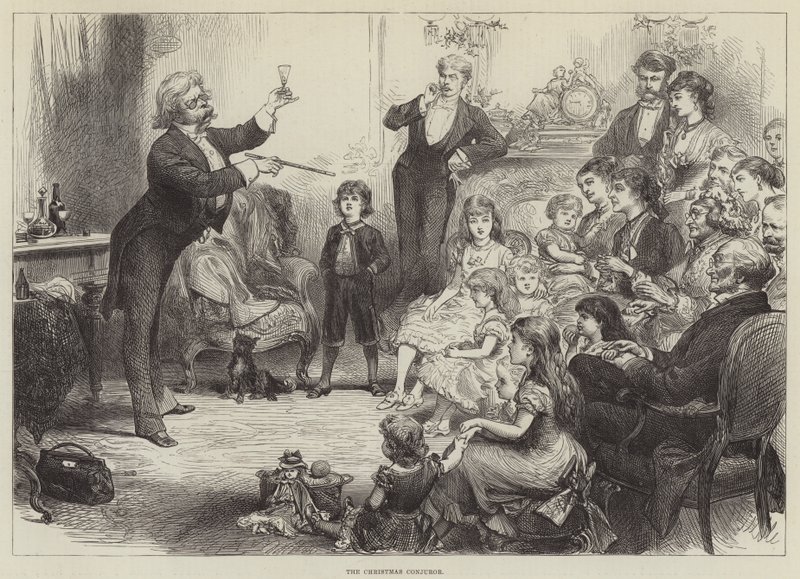 Der Weihnachtszauberer (Gravur) von English School