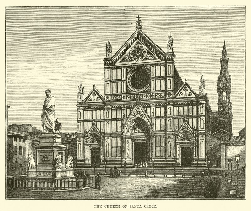 Die Kirche Santa Croce von English School