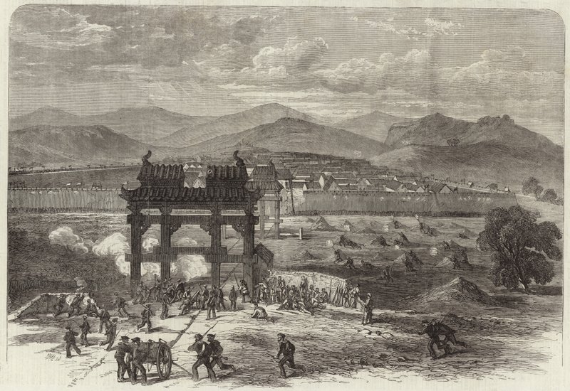 Der Bürgerkrieg in China von English School